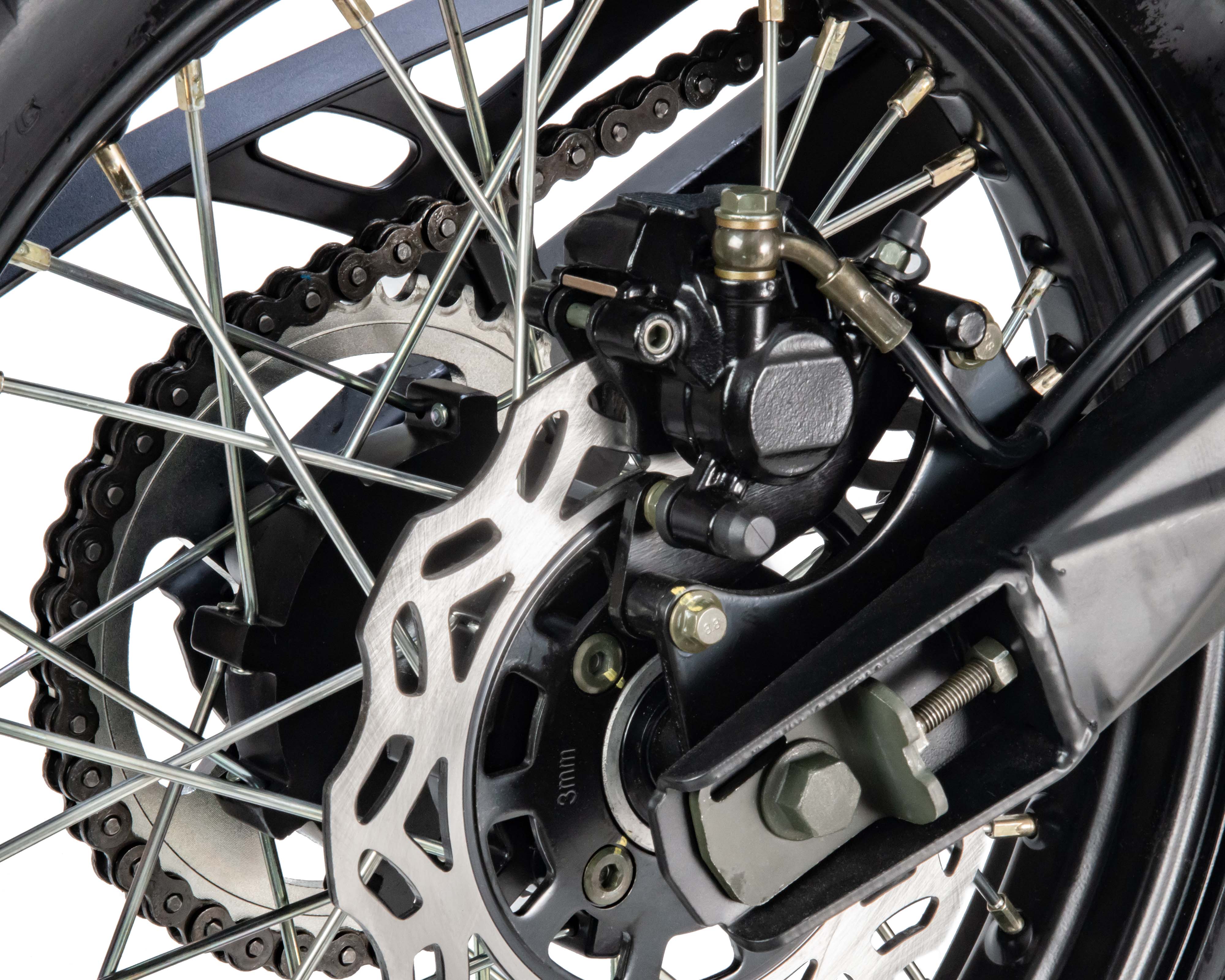 Мотоцикл Кросс 300 ENDURO GARET 19/17 черный