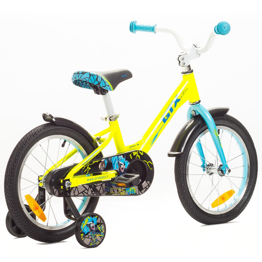 Велосипед 16" GTX PONY (рама 8.3") (000073) (желтый)