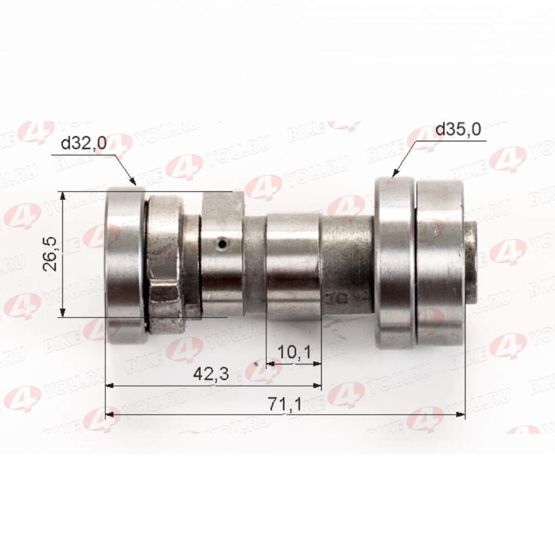 Распредвал 152FMH, 153FMH 110см3
