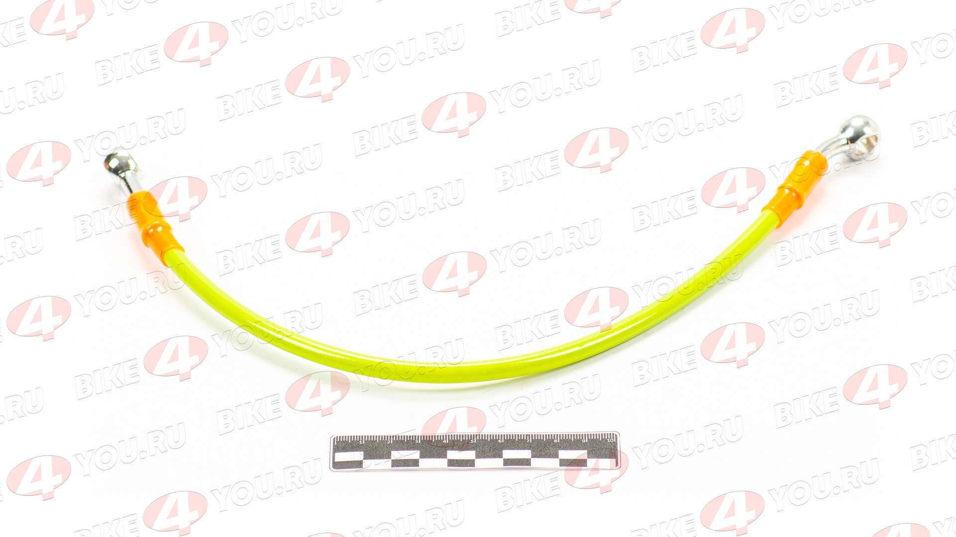 Шланг гидравлический тормозной (армированный) L= 400 d=10мм зеленый