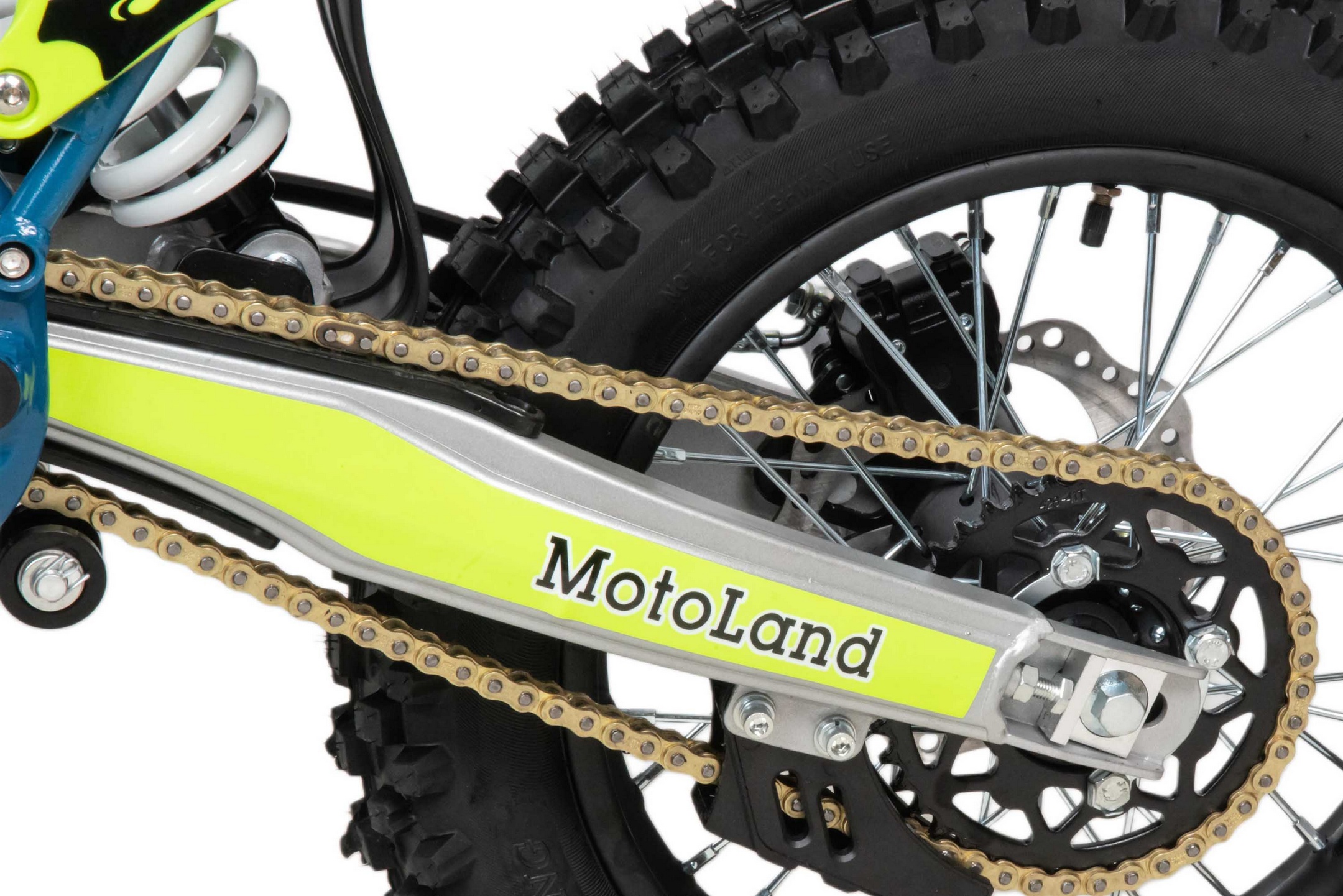 Питбайк  Motoland TCX125 E 17/14 зеленый NEW