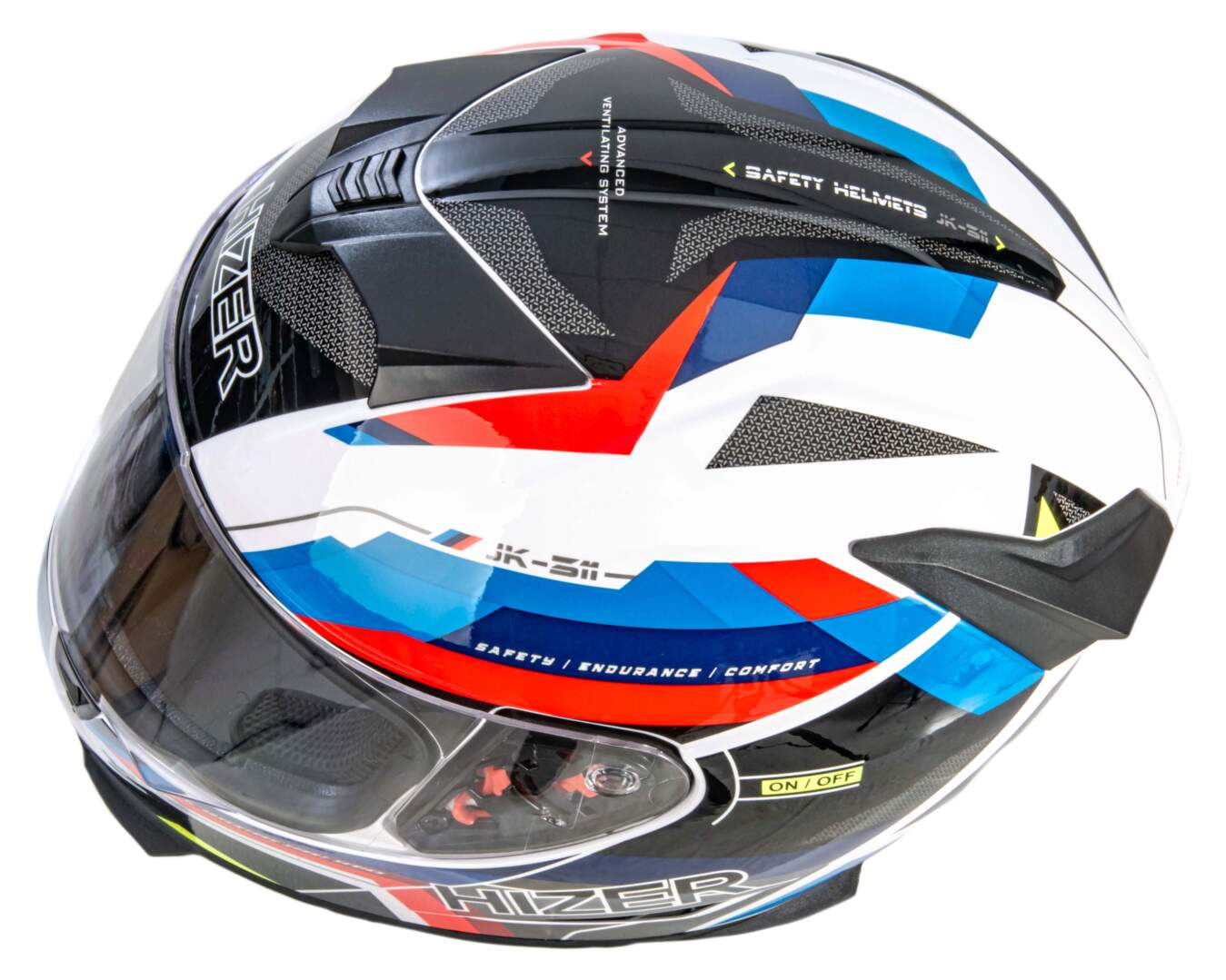 Шлем мото интеграл HIZER J5311 №5 (L)  ADVENTURE