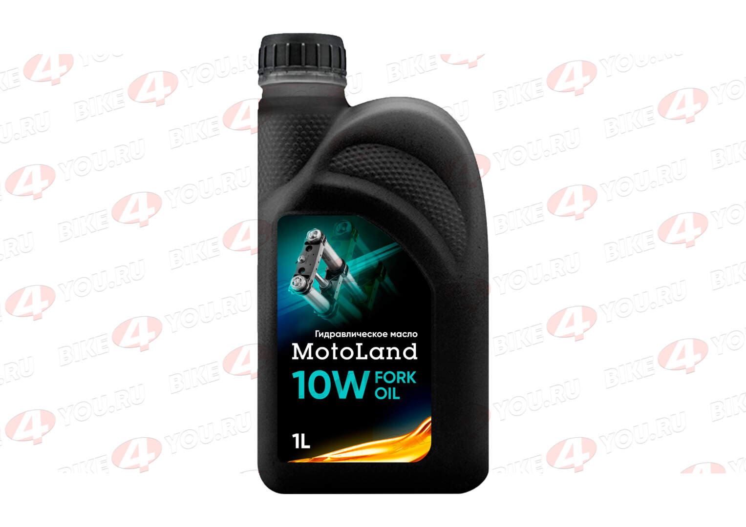 Масло гидравлическое MOTOLAND Medium 10W 1л