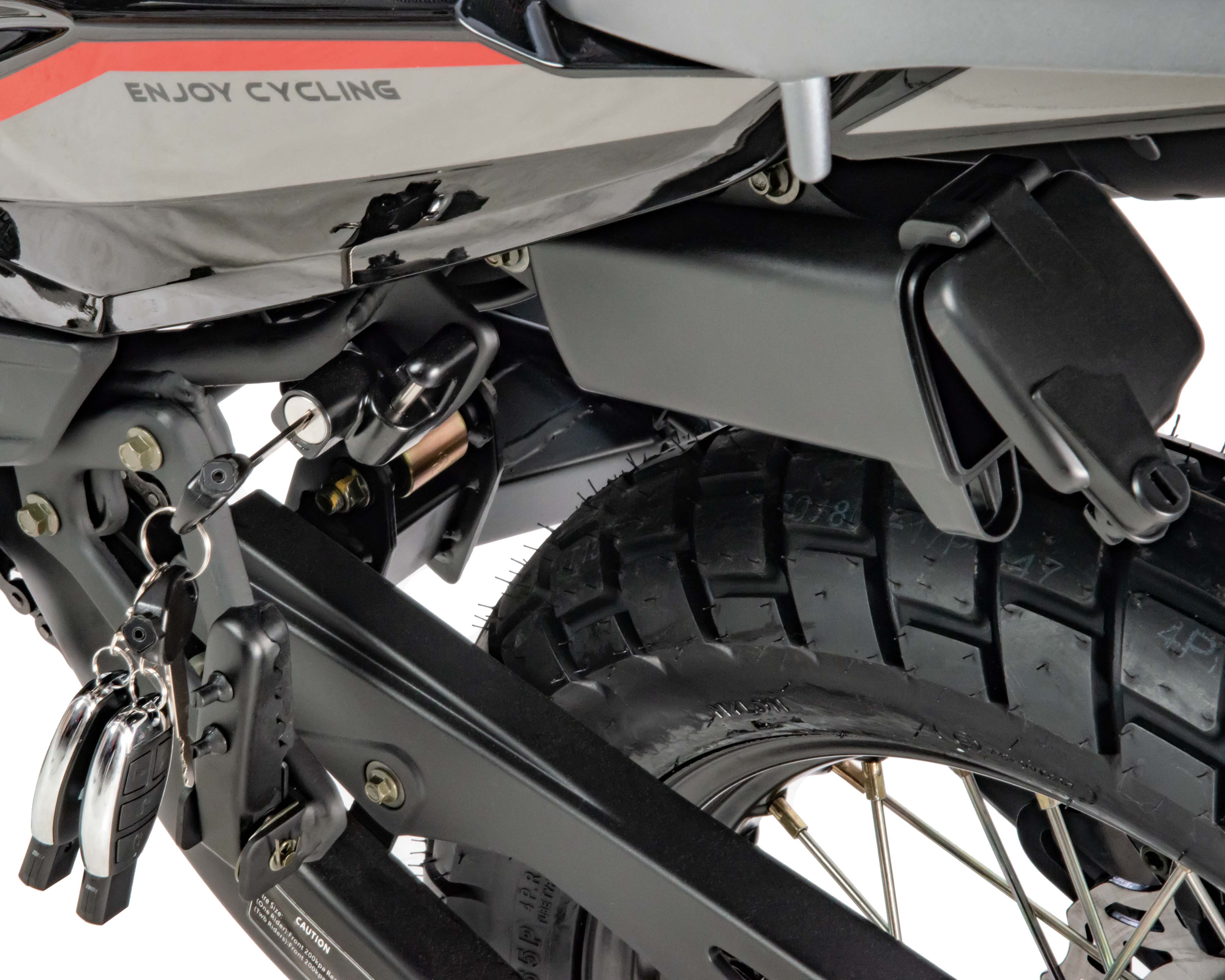 Мотоцикл Кросс 300 ENDURO GARET 19/17 черный