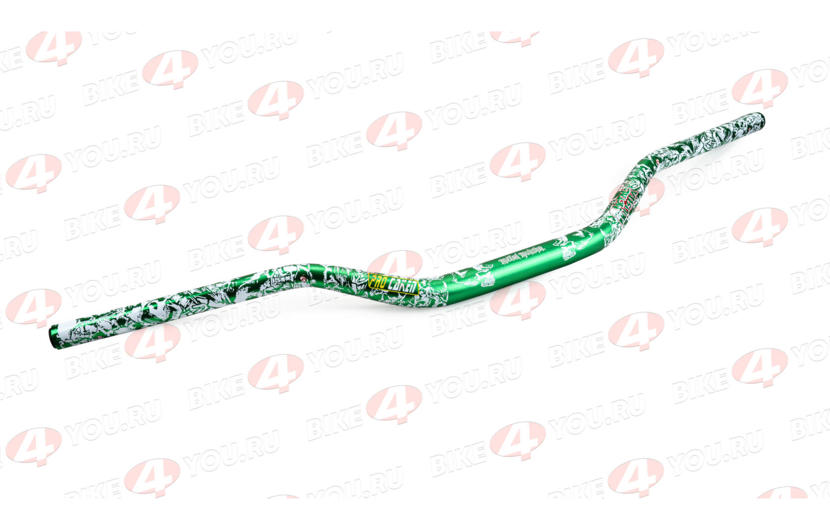 Руль 28мм №1 зеленый