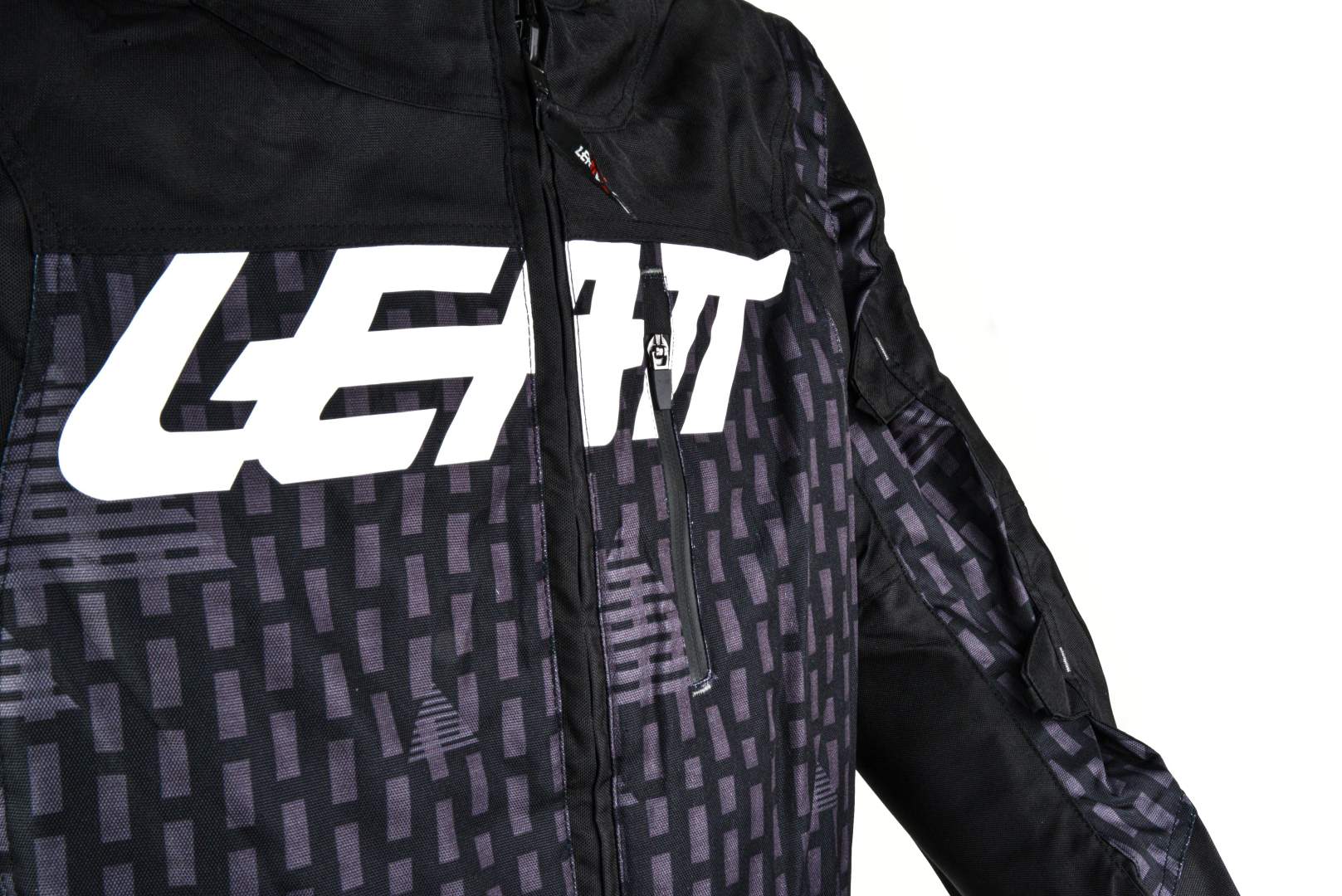 Куртка мото LEATT №10 black (текстиль) (S)