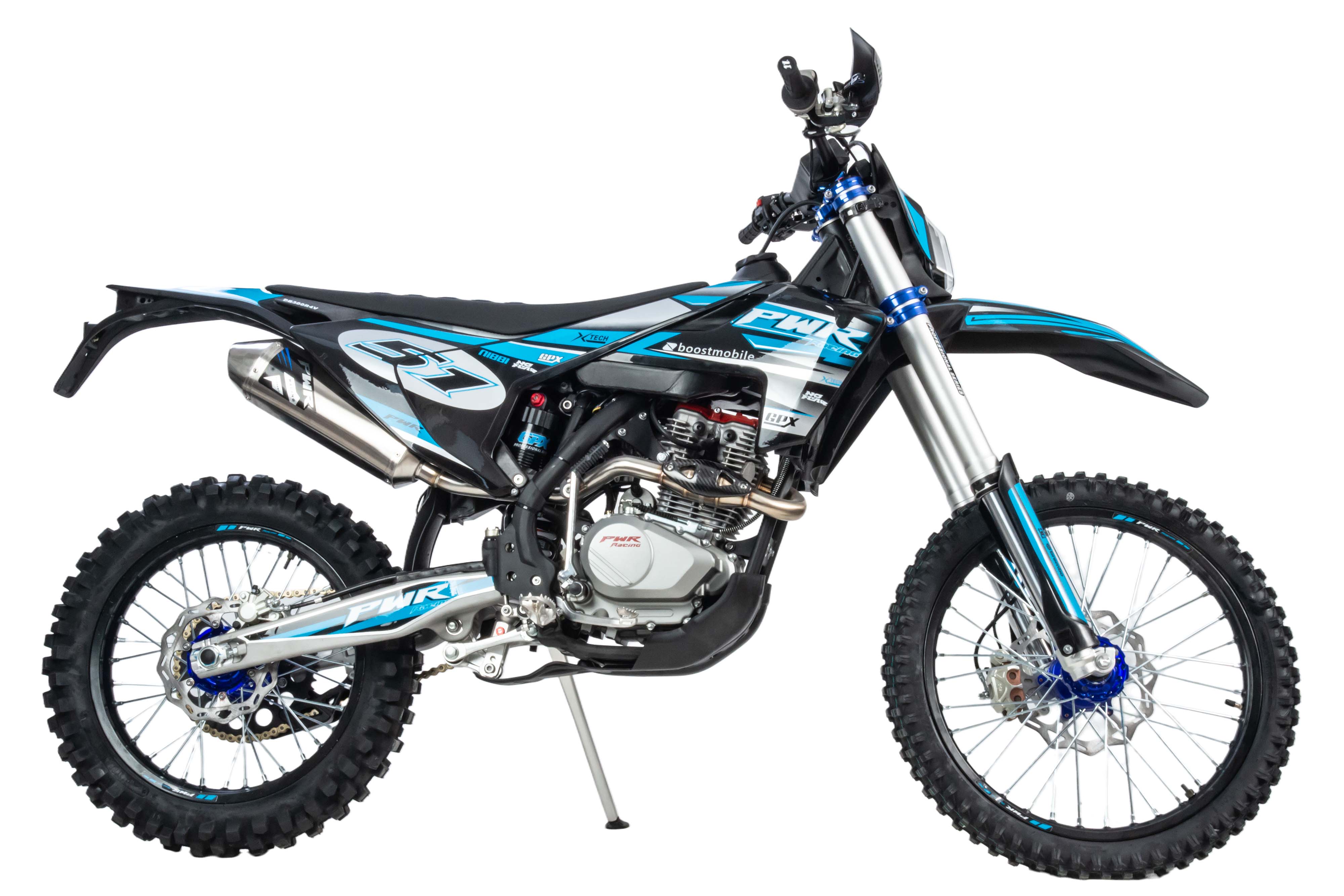 Мотоцикл Кросс PWR FS300 (PR5 4V) синий