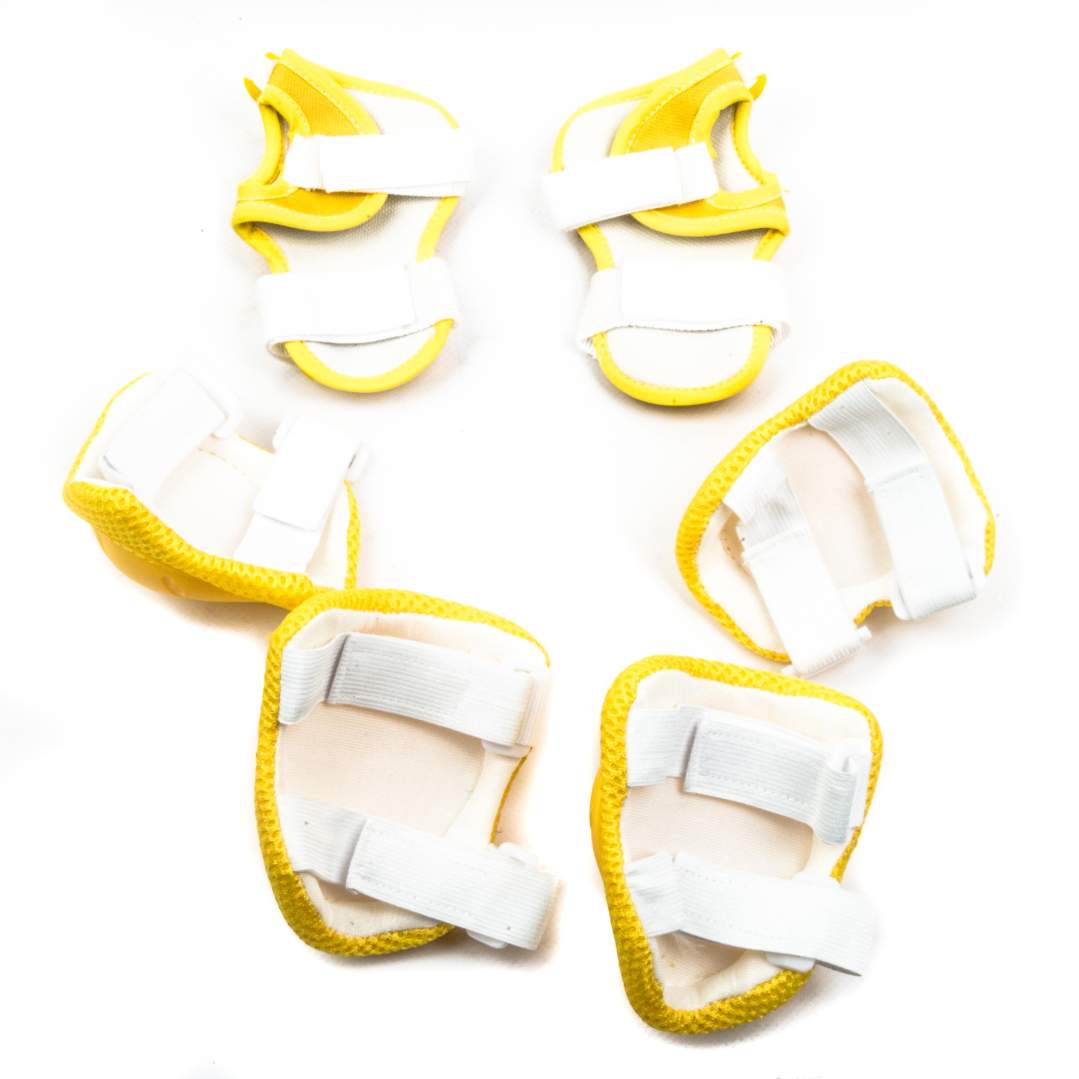 Защита детская (комплект) HE05044 (M) желтая