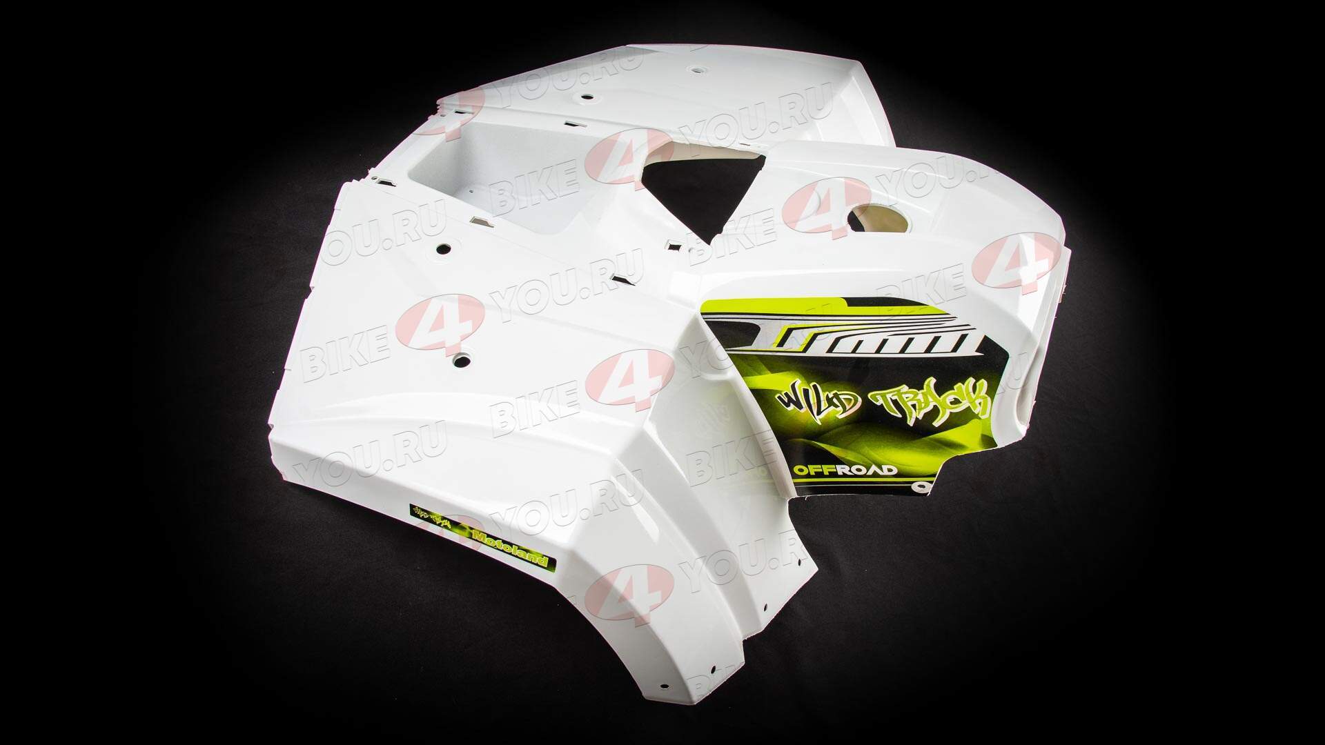 Пластик основной передний ATV WILD TRACK LUX черный