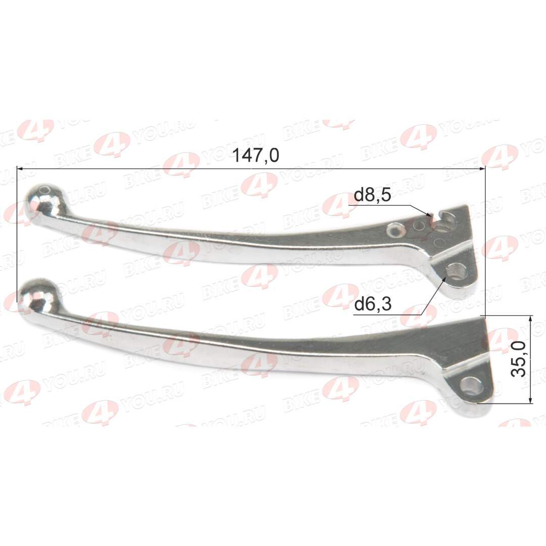 Рычаги сц./торм. Альфа/Дельта