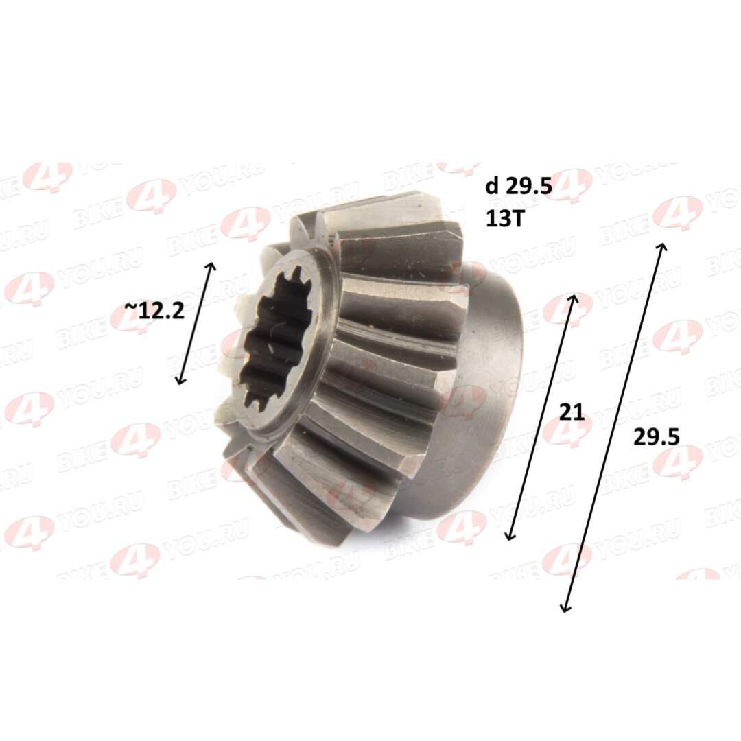 Шестерня ведомая коническая редуктора T6 ZONGSHEN