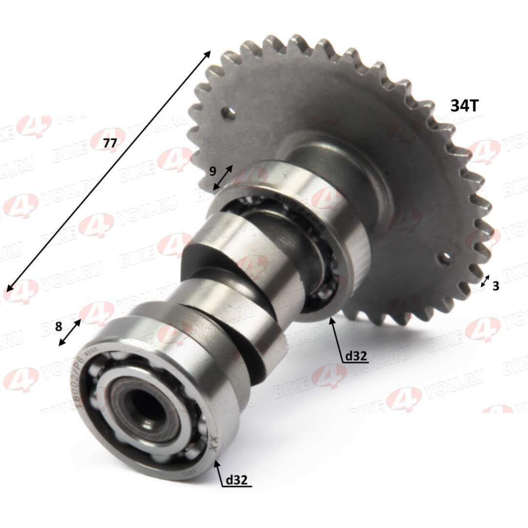 Распредвал 157QMJ 150см3