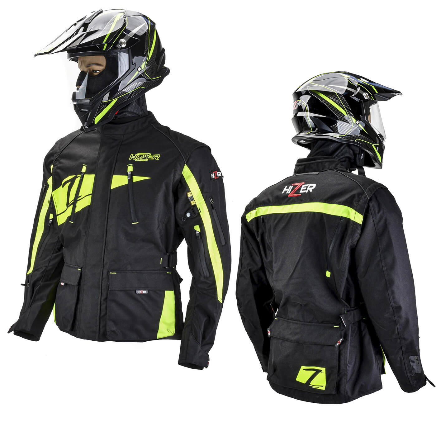 Куртка мотоциклетная (текстиль) HIZER AT-5001 (XXL)