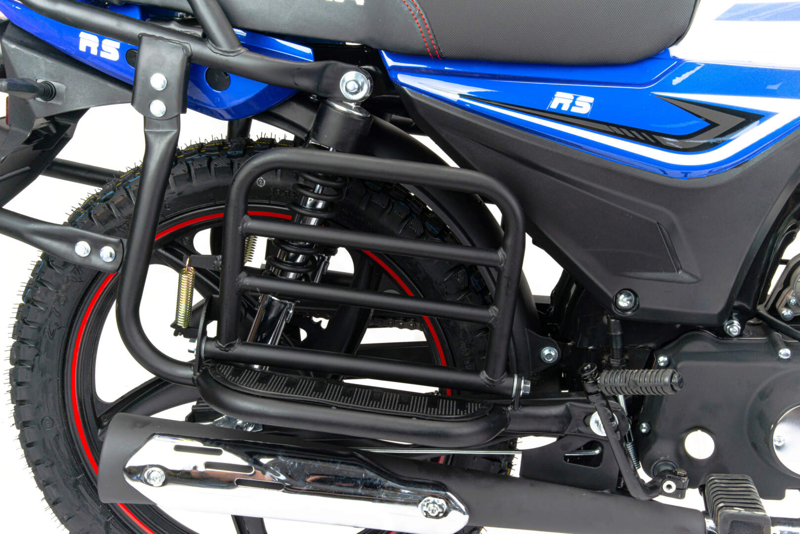 Мопед Motoland Альфа RS LUX 11 (LM48-B) синий (А)