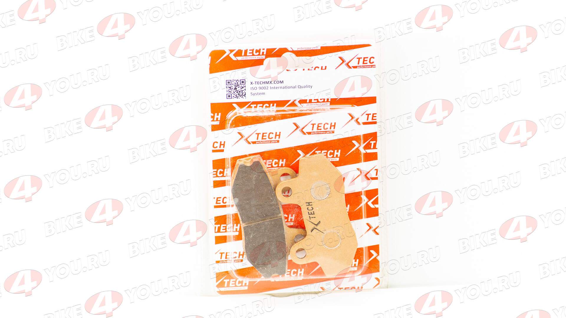 Колодки тормозные дисковые №1 X-TECH (Coper-based) медь+кевлар