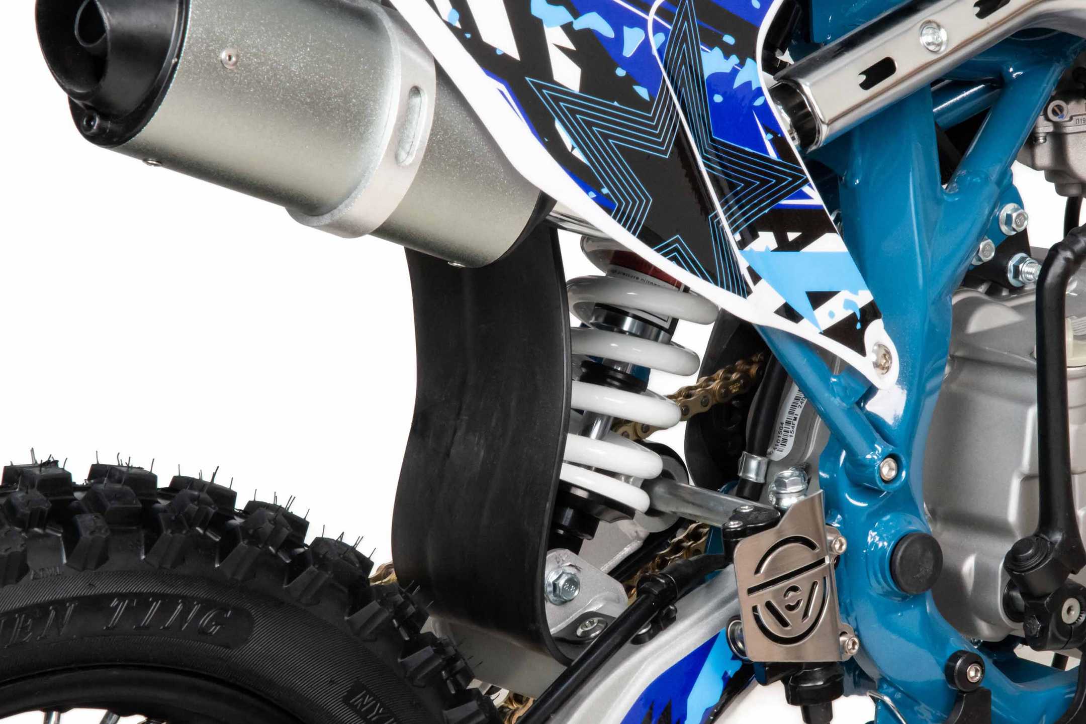 Питбайк  Motoland TCX125 E 17/14 синий NEW