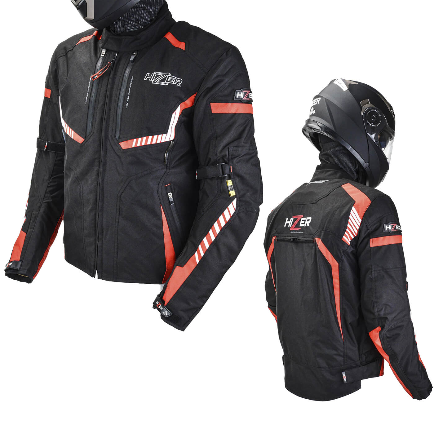 Куртка мотоциклетная (текстиль) HIZER AT-2119 (XXL)