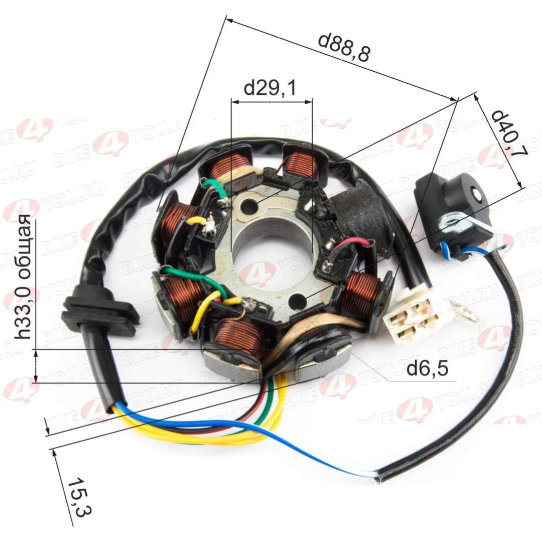 Статор генератора W190 190см3