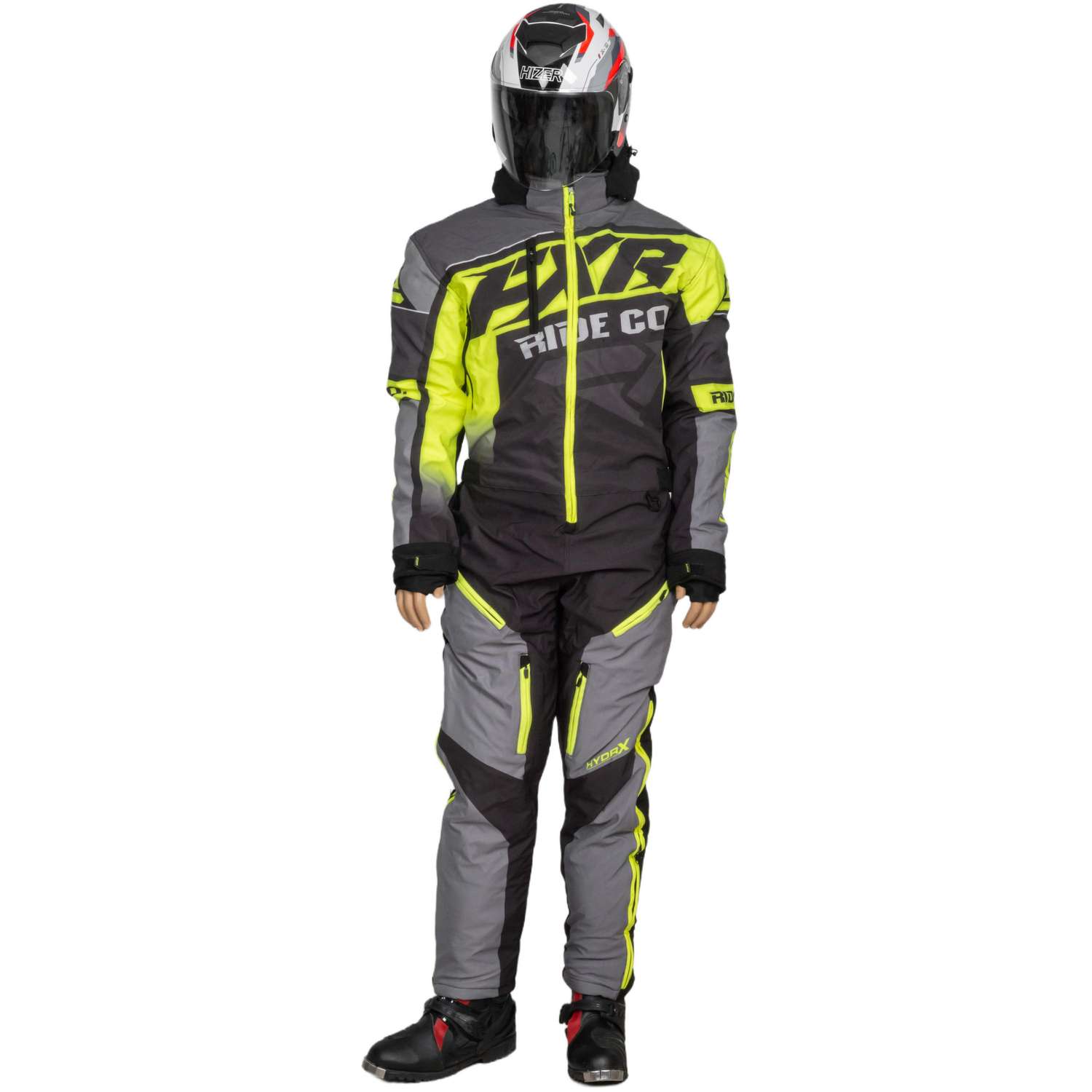 Комбинезон для снегохода FXR CX №4 gray-yellow (текстиль) (XXL)