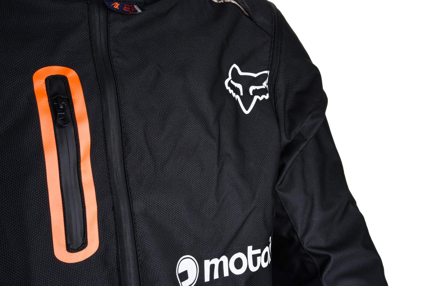 Куртка мото FOX №4 black (текстиль) (L)