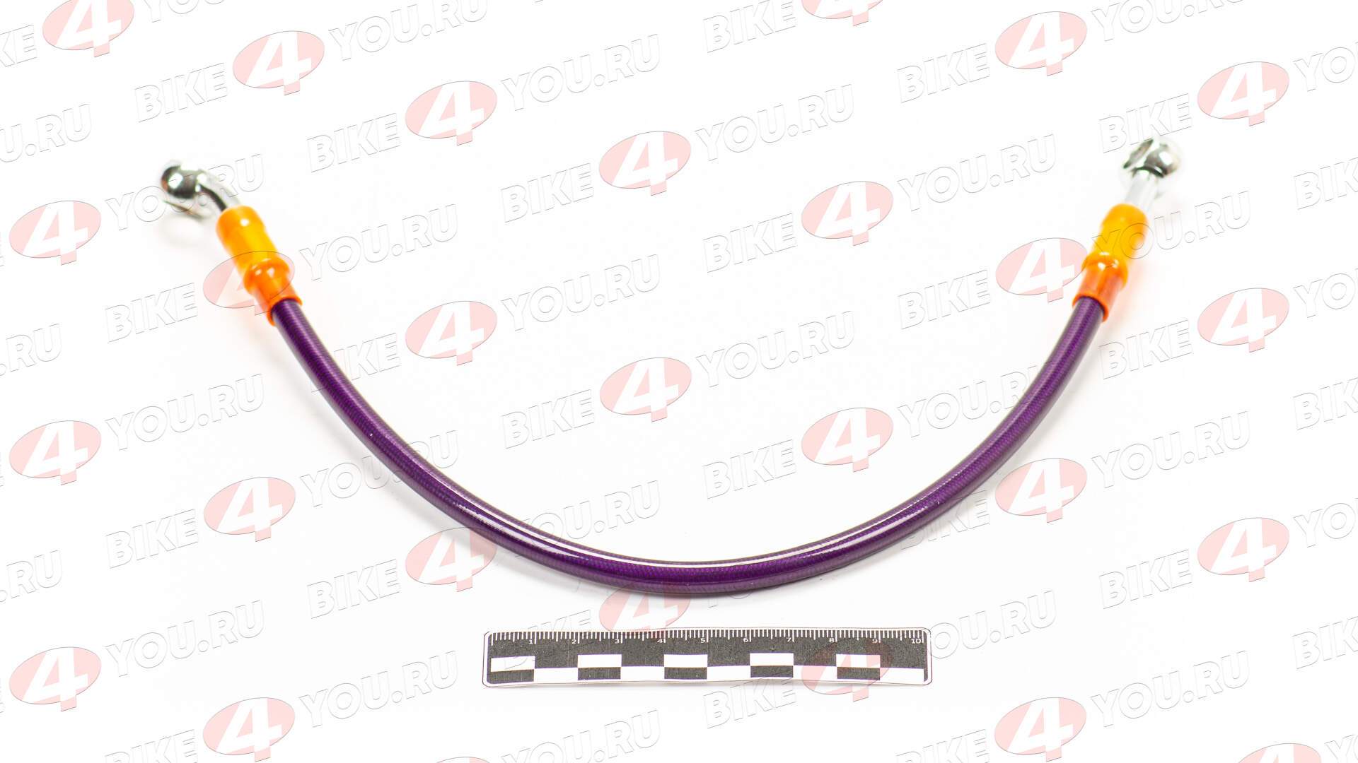 Шланг гидравлический тормозной (армированный) L= 400 d=10мм синий