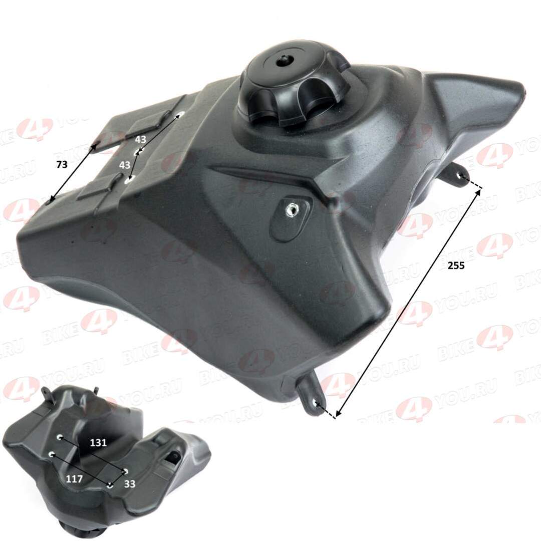 Бак топливный №2 TTR125