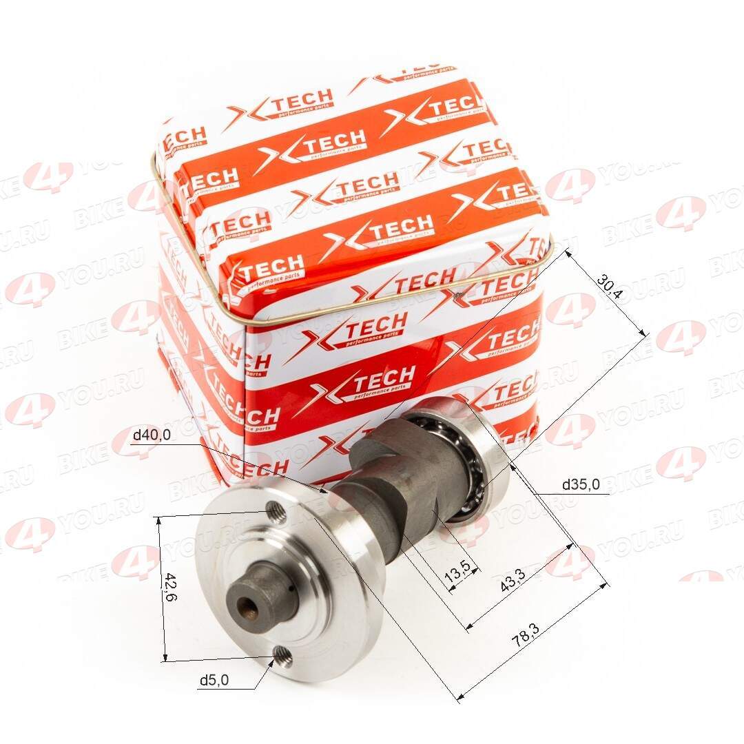 Распредвал верхний 163FML-2 (CB200-C) X-TECH