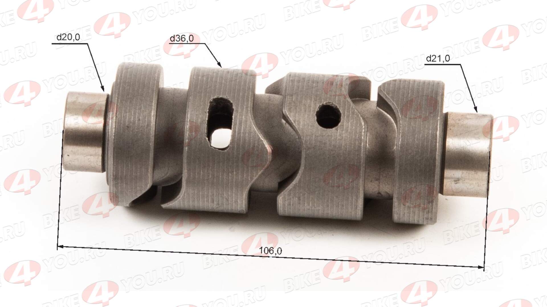 Копирный вал 165FMM (CB250D-G)