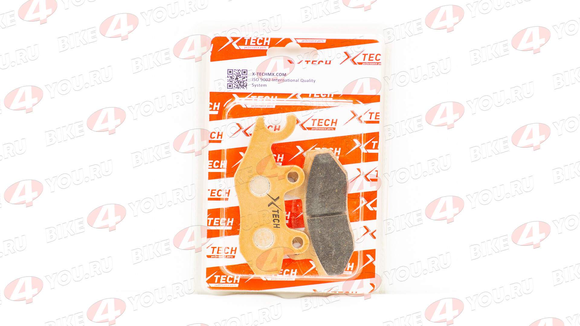 Колодки тормозные дисковые  №2 X-TECH (semi-metallic) полуметаллические