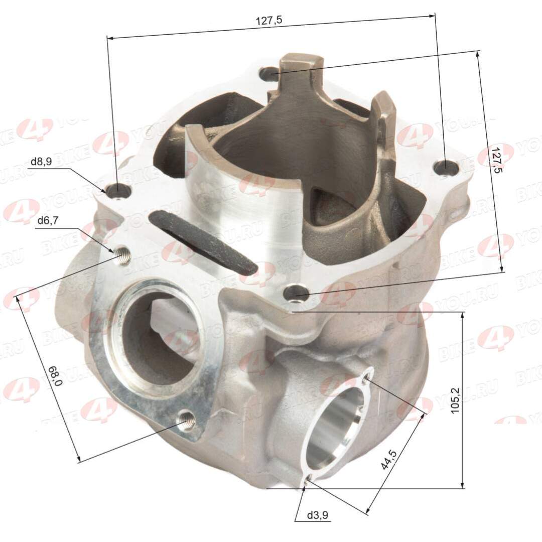 Цилиндро поршневая группа ( ЦПГ ) 166MM 250см3 M7 2str LONCIN