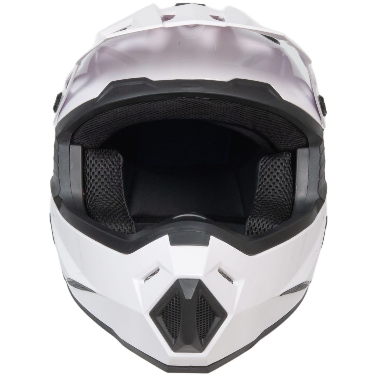 Шлем мото кроссовый HIZER J6801 №2 (XL) white