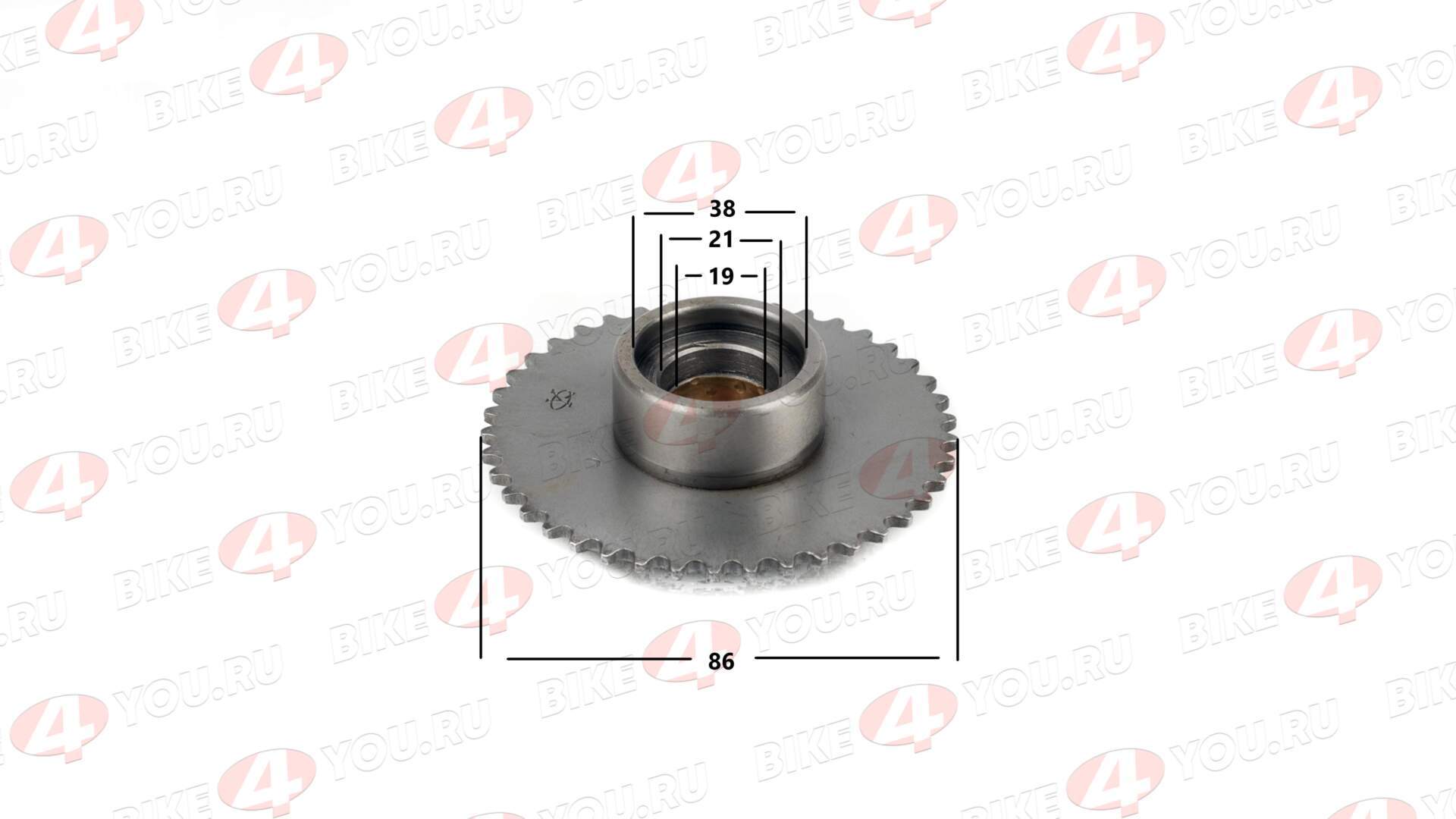 Шестерня электростартера 139FMB,147FMH,152FMH,153FMH 50-125см3 (на к/в) 