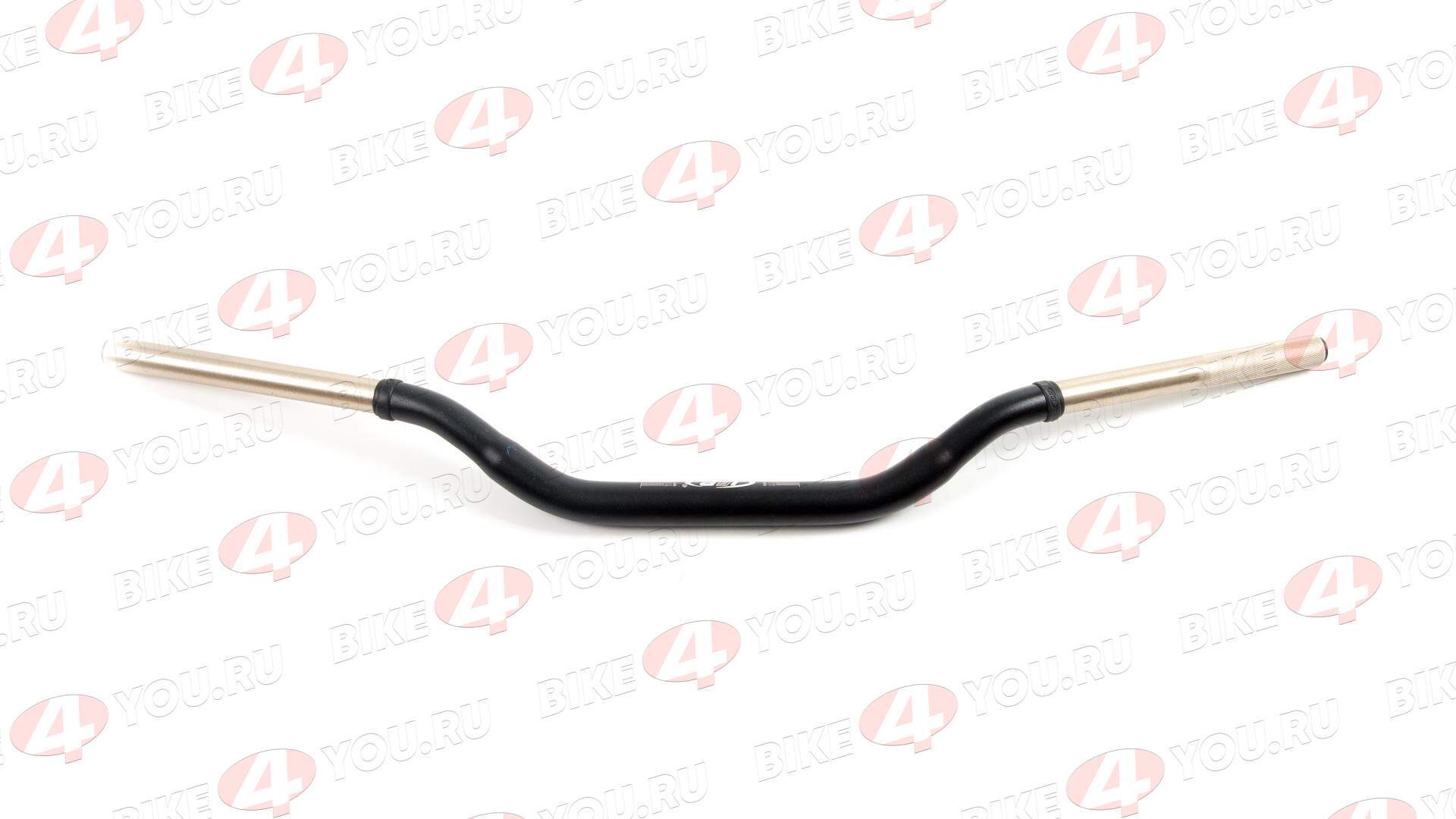 Руль 28мм №2 двухслойный черный