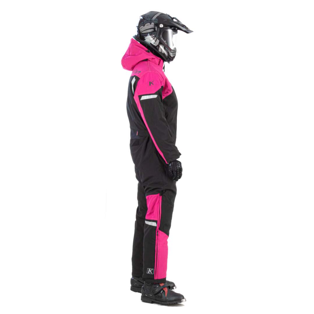 Комбинезон для снегохода (женский) KLIM SHREDSA ONE-PIECE №5 pink (текстиль) (S)