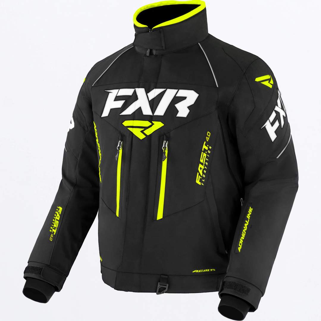 Куртка для снегохода FXR Adrenaline №1 black (текстиль) (XL)