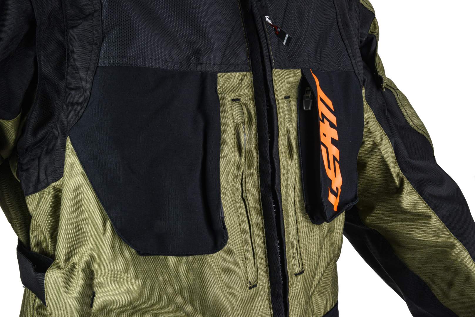 Куртка мото LEATT №1 black (текстиль) (L)