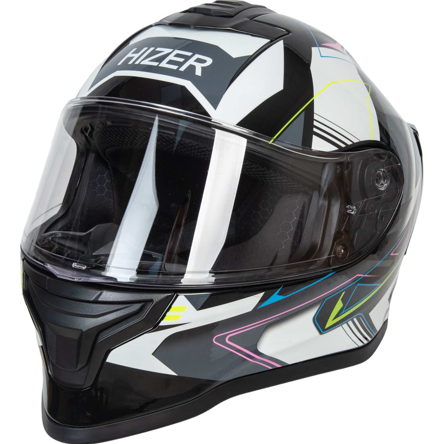 Шлем мото интеграл HIZER J5325 №4 (L) gray