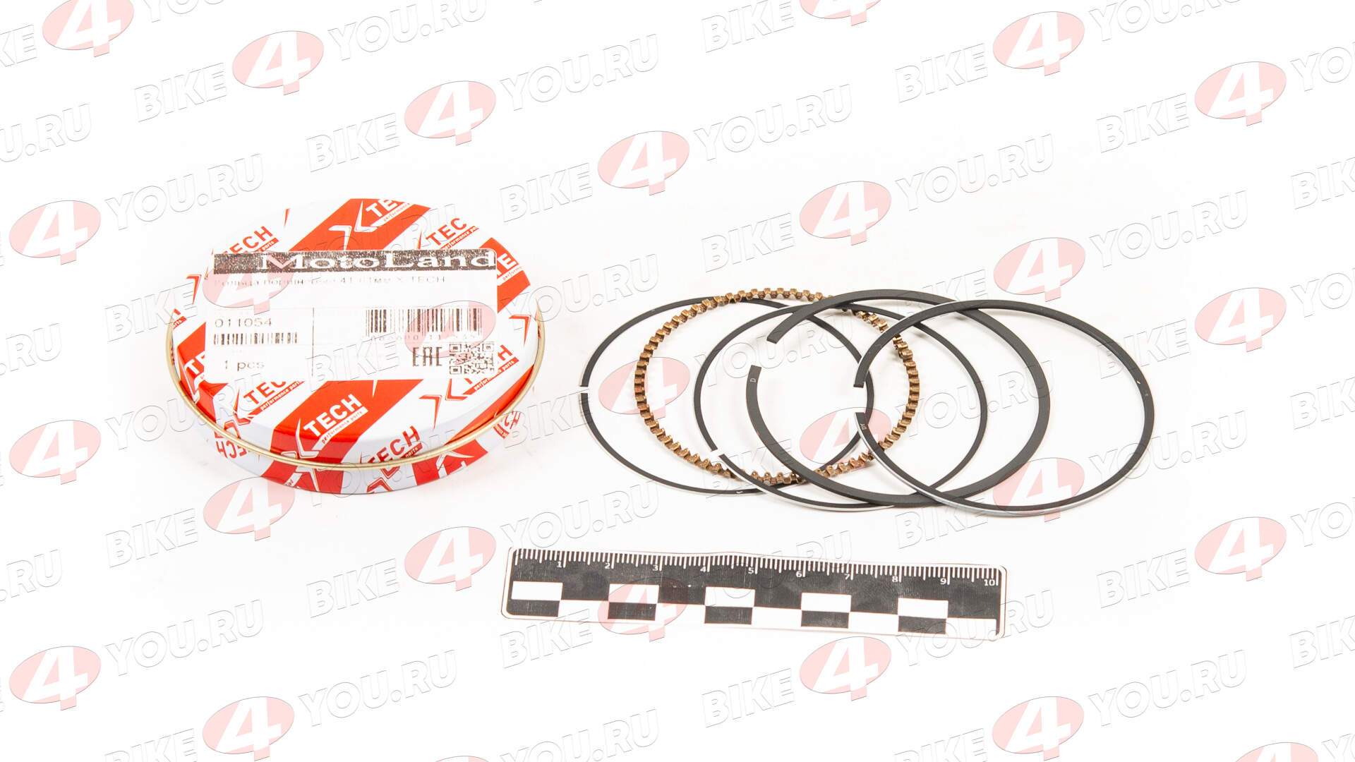 Кольца поршневые 4T d=61mm X-TECH