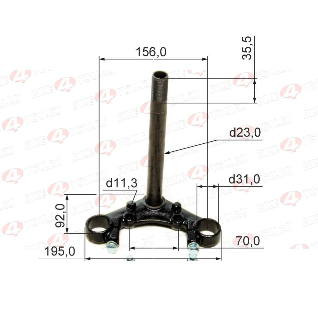 Траверса нижняя Forester 200