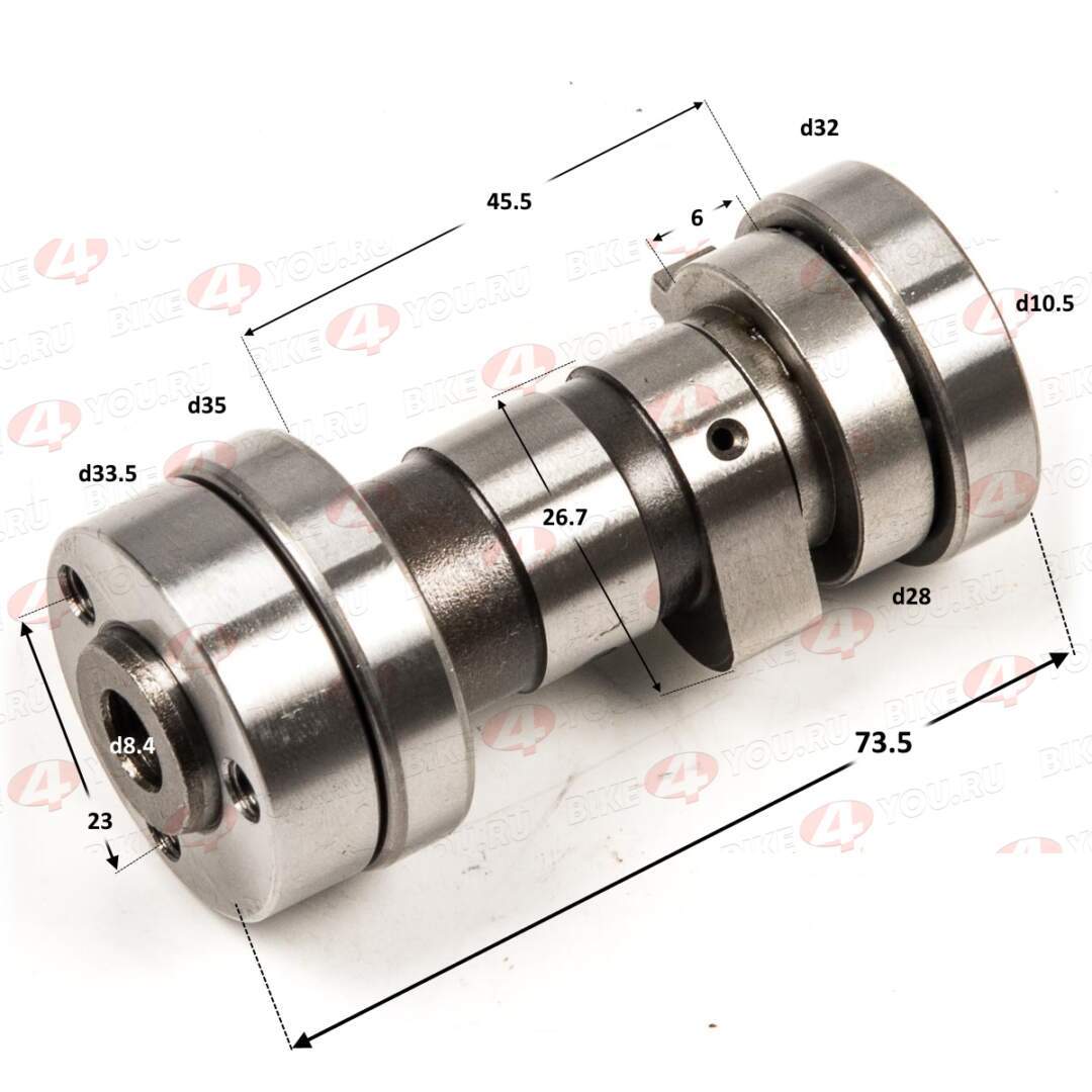 Распредвал 154FMI/154FMI 125см3 X-TECH
