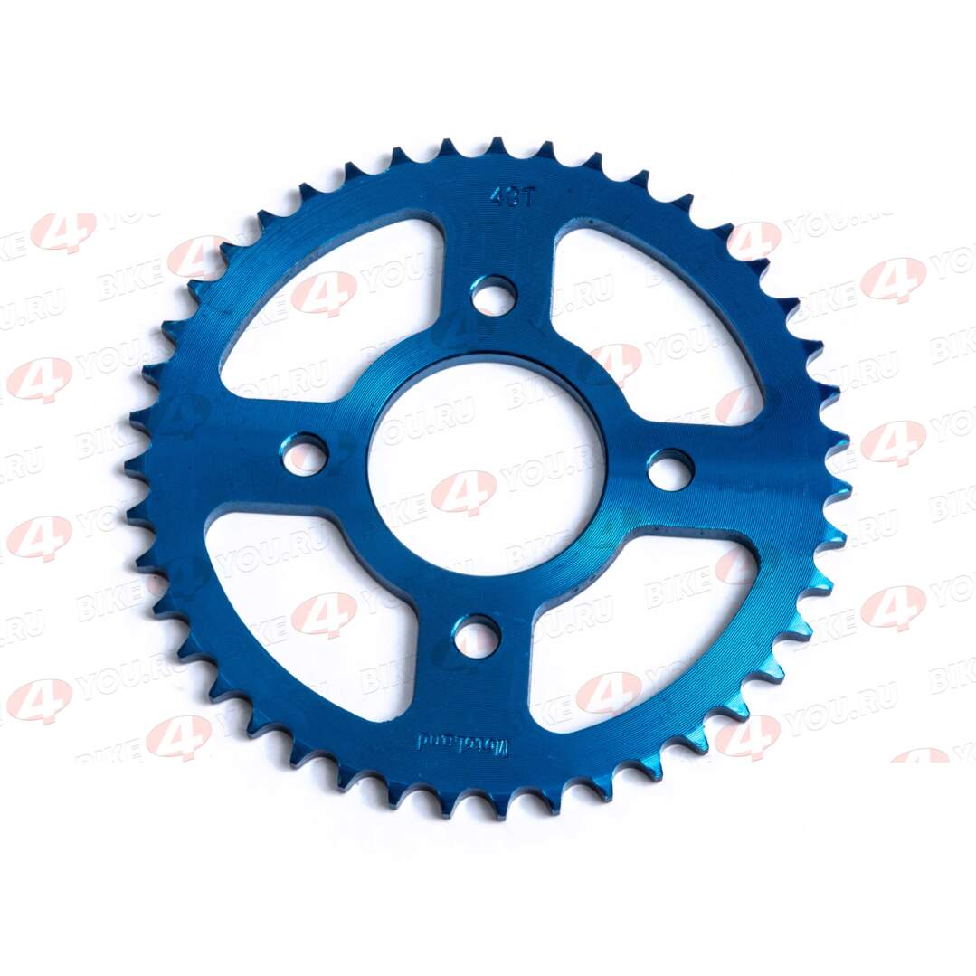 Венец, звезда ведомая (428-43) CG/CB 4х90х58 синий