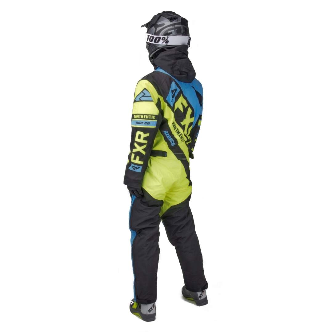 Комбинезон для снегохода FXR CX №7 sky-blue (текстиль) (XXL)