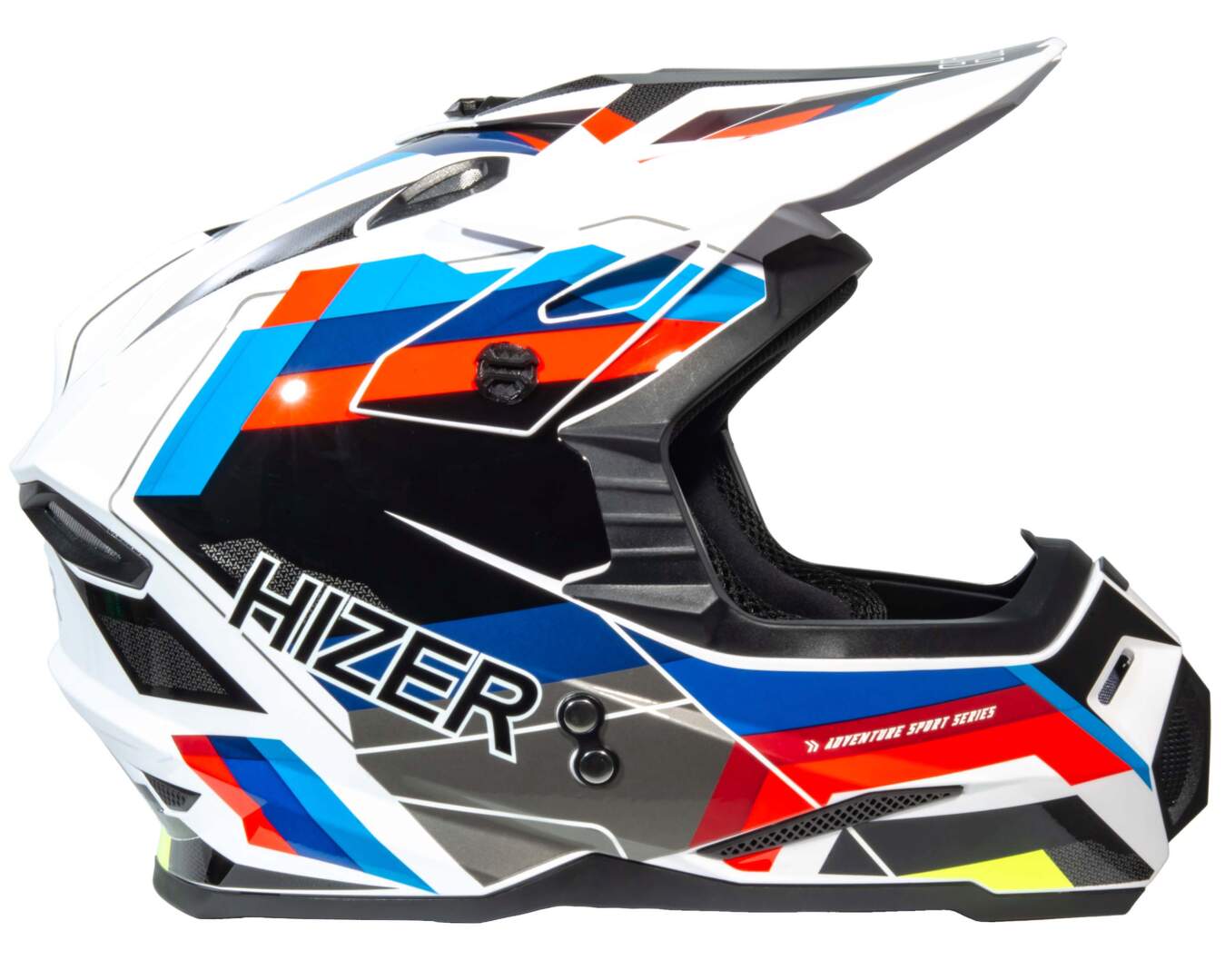 Шлем мото кроссовый HIZER J6801 №8 (L) ADVENTURE