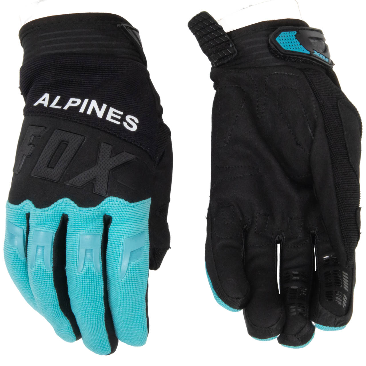 Перчатки мото FOX №3 black/green (M) мотокросс