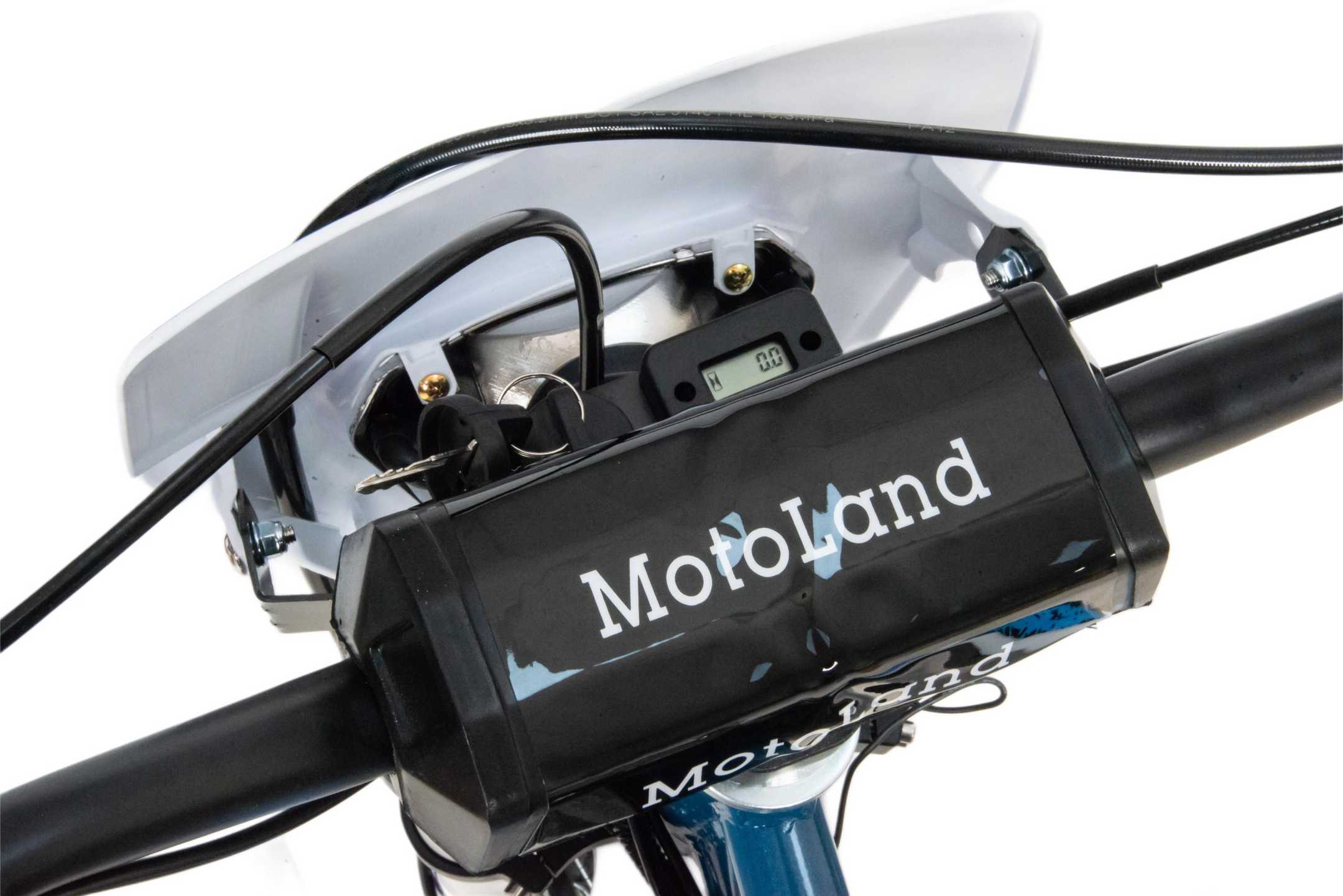 Питбайк  Motoland TCX125 E 17/14 синий NEW