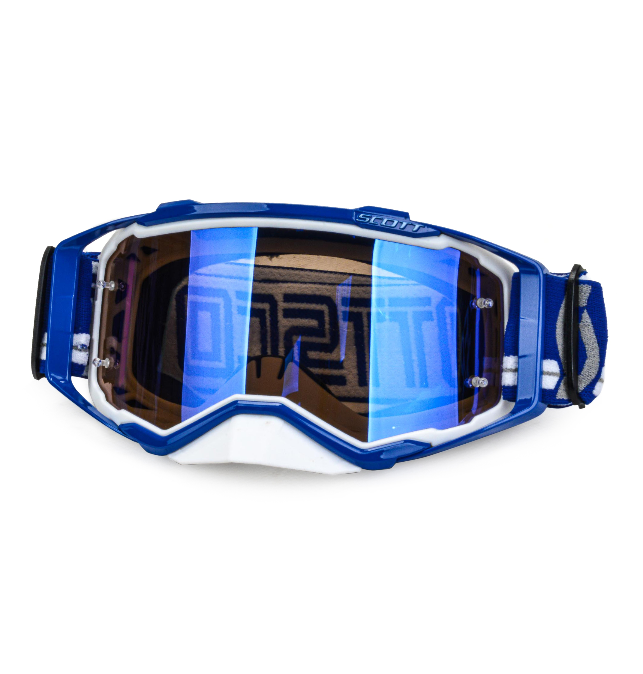 Очки мотокросс SCOTT №1 blue/white