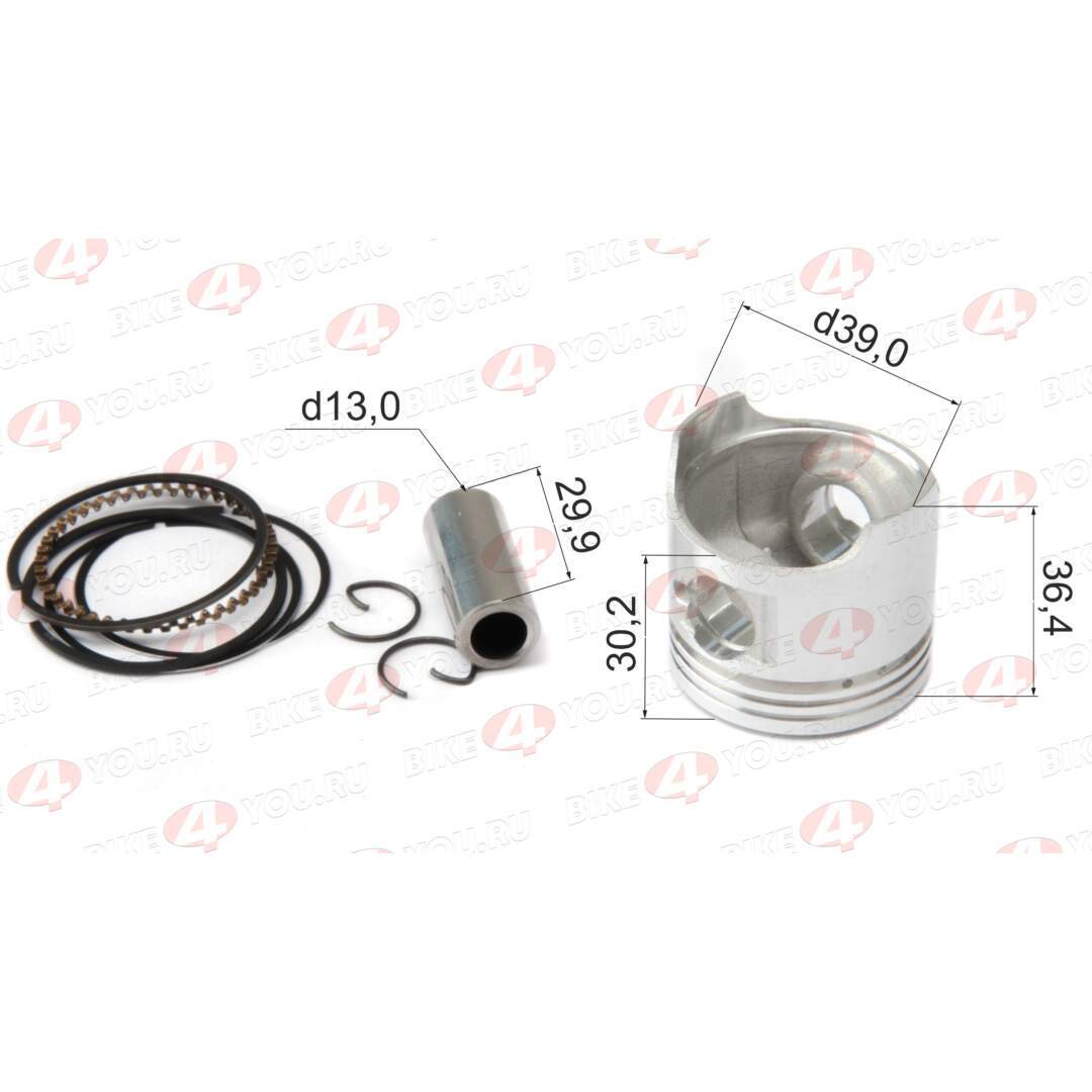 Поршень в сборе 139FMB 50см3 D=39 