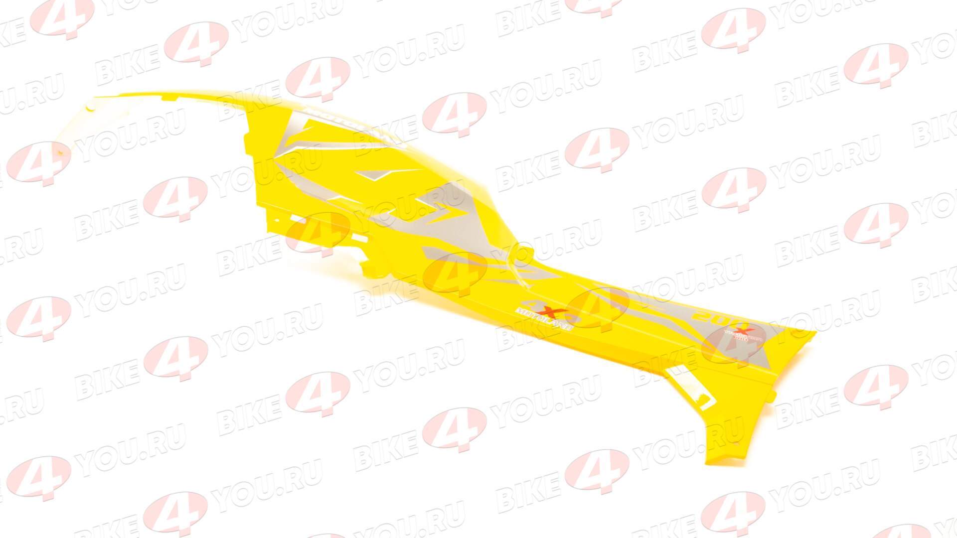 Пластик накладка декоративная боковая левая ATV WILD TRACK X желтый	