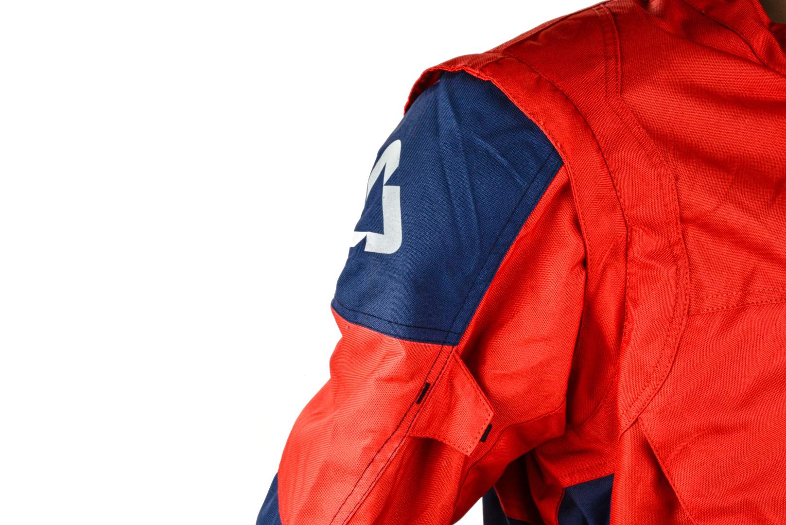 Куртка мото LEATT №2 red (текстиль) (M)