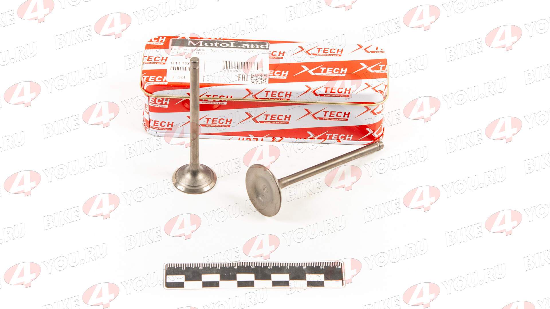 Клапаны ГРМ 169FMM (CB250) (компл 2шт) X-TECH